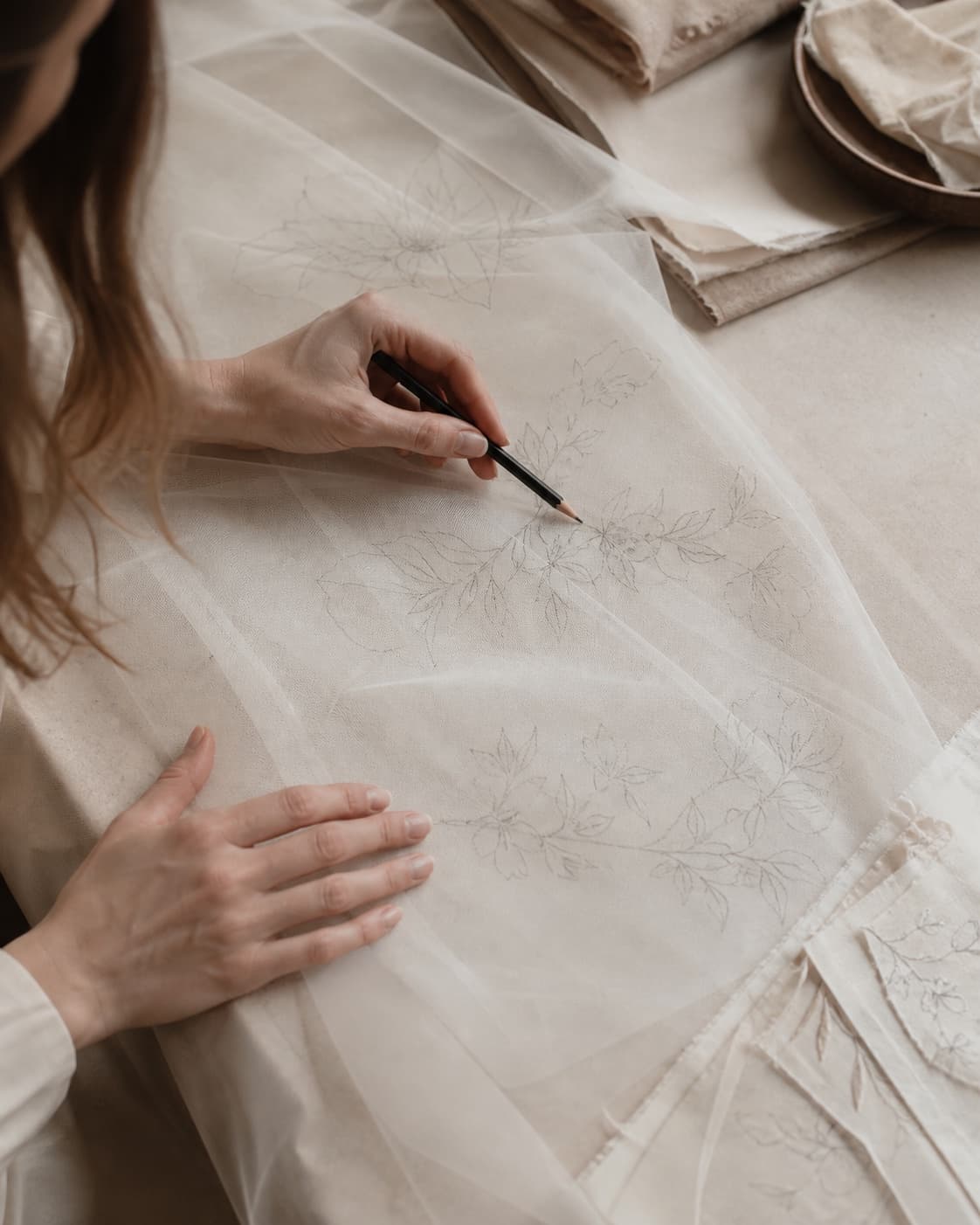 Design and embroidery detail